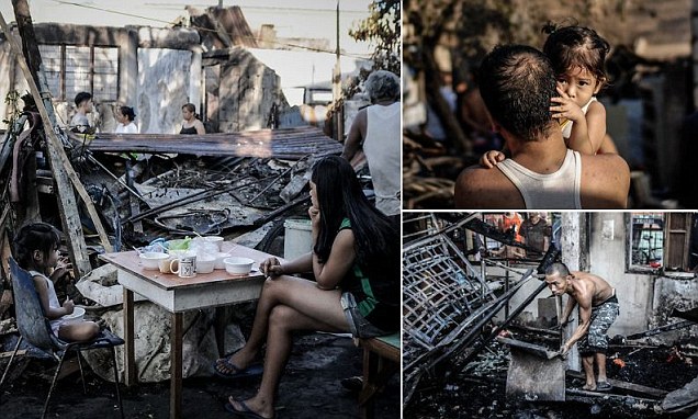 Kebakaran Hebat Hanguskan 1000 Rumah di Manila